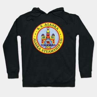 Vintage Steamship Alaska Hoodie